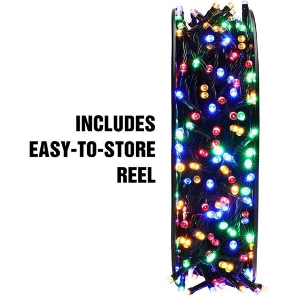 LED 117.8ft Christmas String Lights for Indoor & Outdoor Decoration - Picture 2 of 7